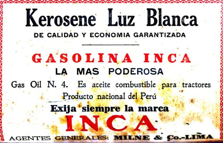 Gasolina Inca del Perú